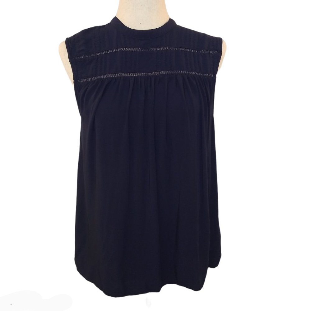 Old Navy Sleeveless Navy Blue Top Size S